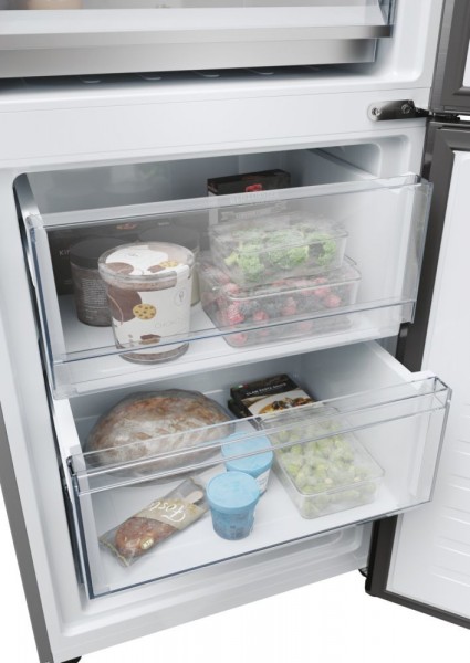 Frigorifico Combi Haier HDPW5620ANPD 205x60cm A No Frost Inox