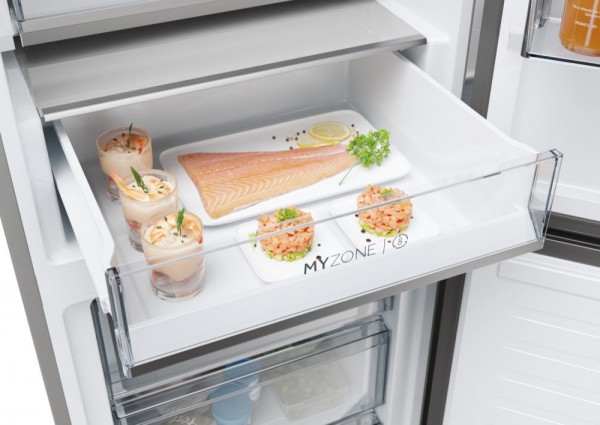Frigorifico Combi Haier HDPW5620ANPD 205x60cm A No Frost Inox