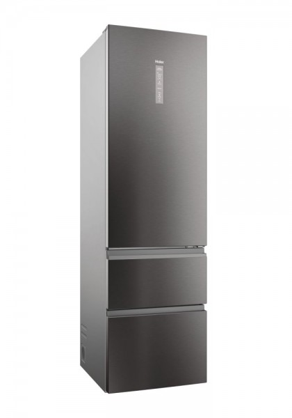Frigorífico Combi Haier 3 Puertas HTW7620CNMP 205x60cm No Frost C Inox