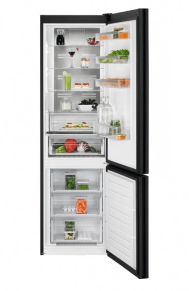 Frigorifico Combi AEG RCB736D7MG 201x60cm No Frost D Negro mate
