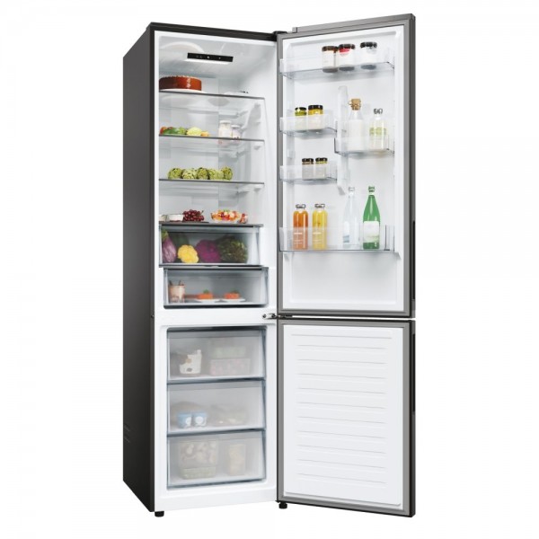 Frigorifico Combi Candy CNCQ2T620EB 205x60 cm Total No Frost E Negro