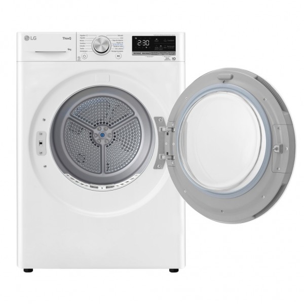 Secadora Lg RH90V5AV6N Blanco 9 kg Bomba de calor A++