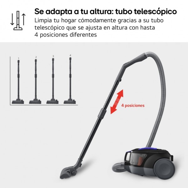 Aspirador trineo LG VC5506NHTB Azul 650 w