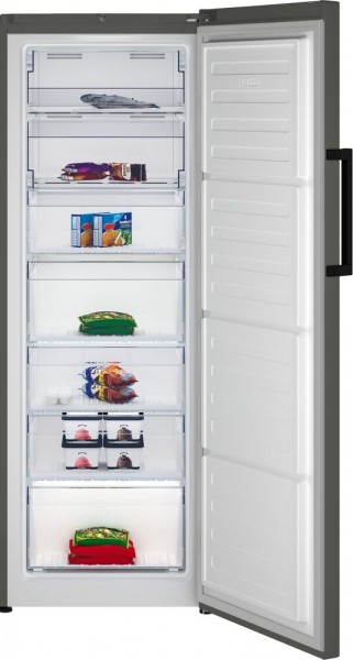 Beko RFNE290L41GN  Congelador Verical 172x60cm E Gris No Frost