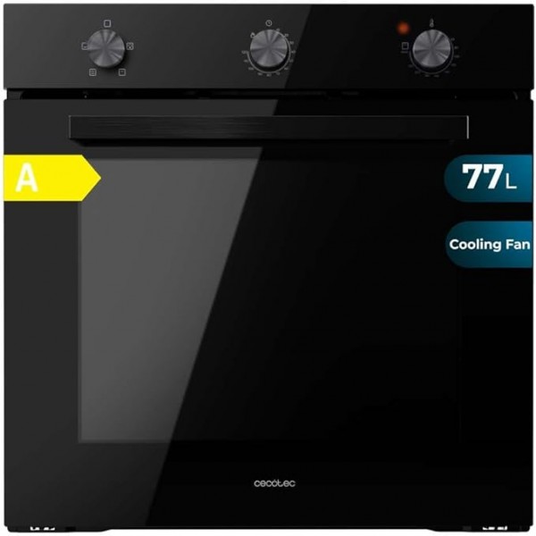 Bolero Hexa C136000 Glass Black Time A Horno Integrable