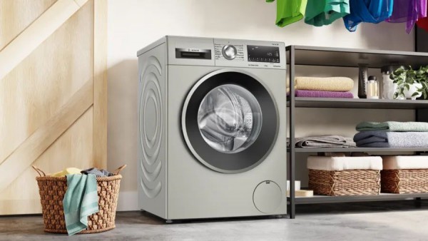Bosch Serie 6 WGG256ZXES lavadora Carga frontal 10 kg 1400 RPM Acero inoxidable