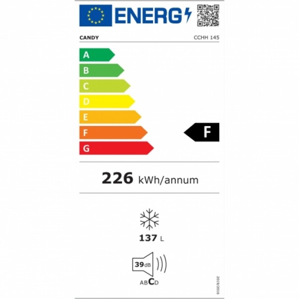 Congelador Horizontal Candy CCHH145E 137Litros 84.5X63X55.5cm