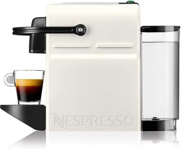 Cafetera Cápsulas Krups Nespresso Inissia XN1001 Blanca