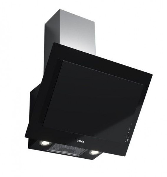 Campana decorativa Teka DVT68660TBS Cristal negro 60 cm 584 m³h A+