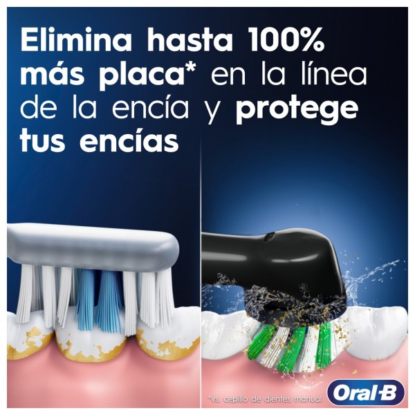 Cepillo Dental Braun Oral-B PRO1 duo negro +azul