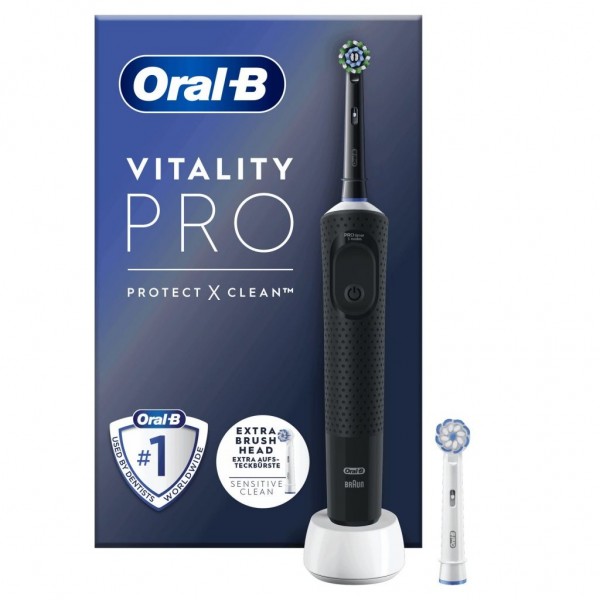 Cepillo Dental Braun Vitality Pro Negro D103.423.3