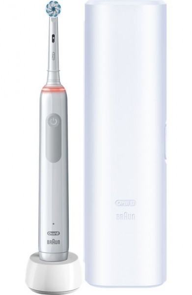Cepillo dental eléctrico Oral B Pro 3 3500 Blanco + Estuche