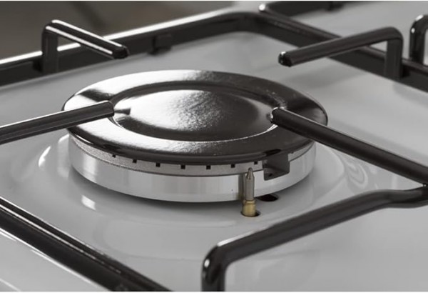 Cocina de Gas Infiniton CC56BWC Ancho 50cm 3 Zonas Blanco con Horno Gas Natural y Butano