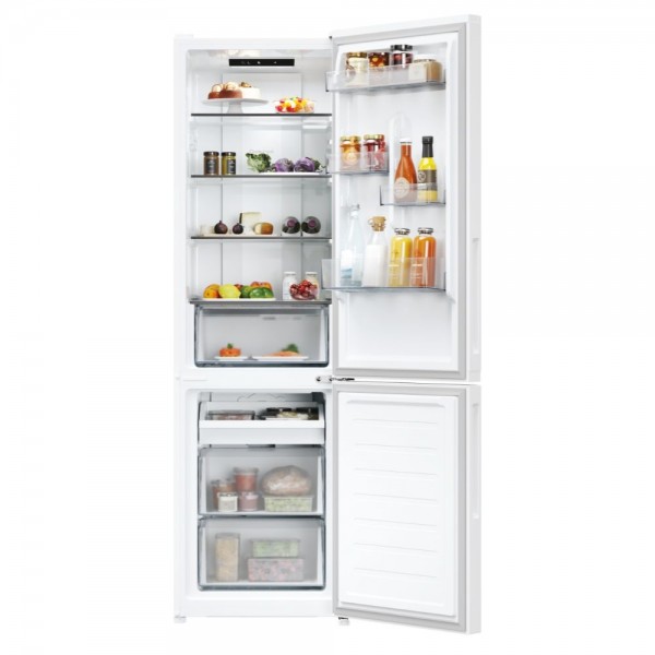 Frigorífico Combi Candy CNCQ2T518EW, 182x55cm, Total No Frost, E, Blanco