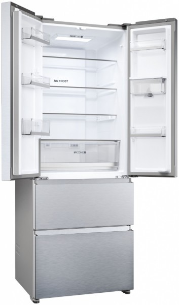 Frigorifico Combi Haier 4 Puertas HFR5719EWMG, 190x70cm, No Frost Inox