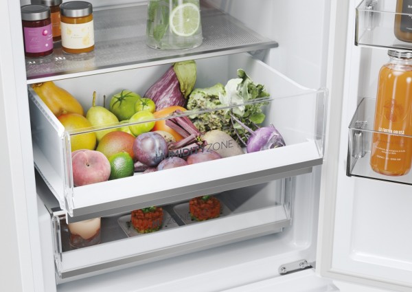 Frigorifico Combi Haier HTW5618ENPW, Blanco, 185x60 cm, No Frost, E