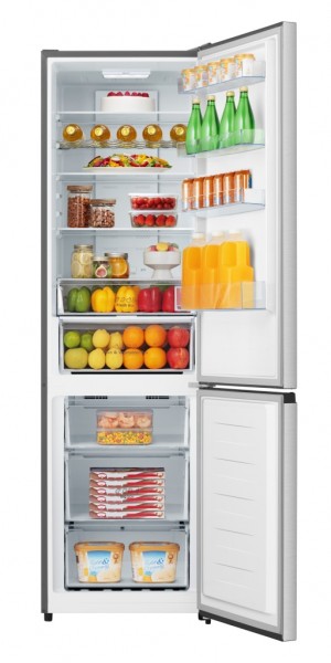 Frigorifico Combi Hisense RB440N4ACD, Inox, 200x60 cm, No Frost, D