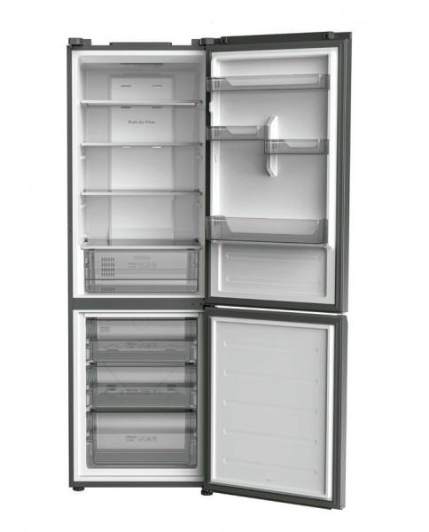 Frigorifico Combi TCL RF318BSE0 185x60cm E Total No Frost Quartz Gray