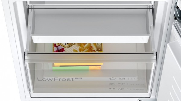 Frigorífico Combi integrable Bosch KIV86VSE0 177x55x54 cm E
