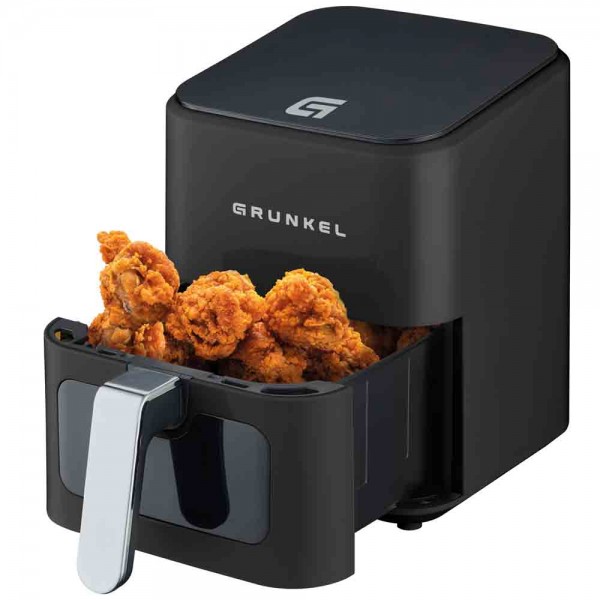 Freidora de aire Grunkel EASY FRYERBLACK Capacidad 4 L 1.200 W Ventana Visible Negro