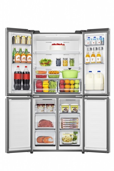 Frigo Americano 4P Hisense RQ5P470SETE 179X80cm Cristal Blanco