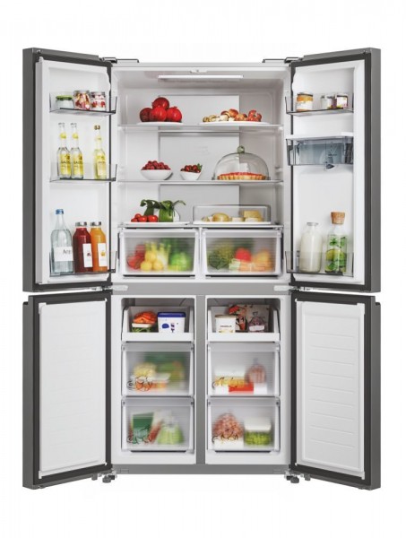 Frigorifico 4 Puertas Candy CFQQ5T817EWPS 181x83cm E, Total No Frost inox