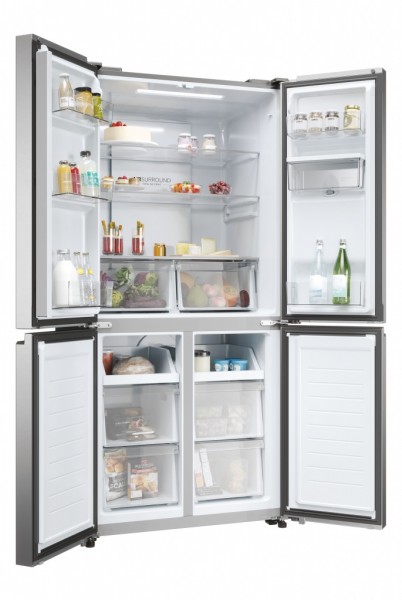Frigorifico 4 Puertas Haier HCR3818EWMM 182x91cm No Frost  E