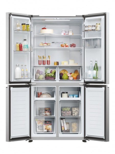 Frigorifico 4 Puertas Haier HCR3818EWMM 182x91cm No Frost  E
