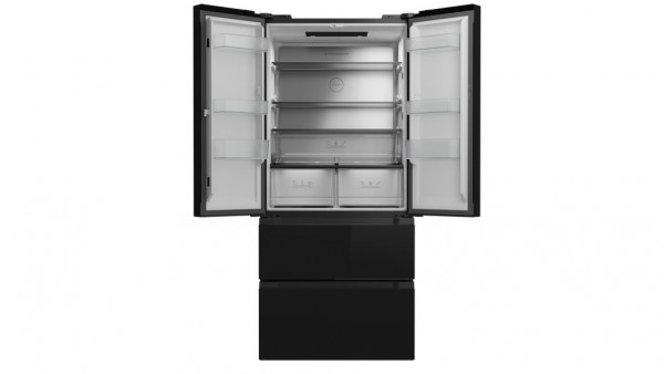 Frigorífico 4 Puertas Teka RFD77825 190x83cm E Cristal Negro