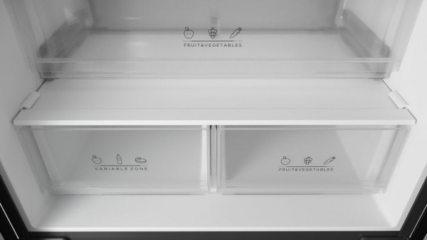 Frigorífico 4 Puertas Teka RFD77825 190x83cm E Cristal Negro