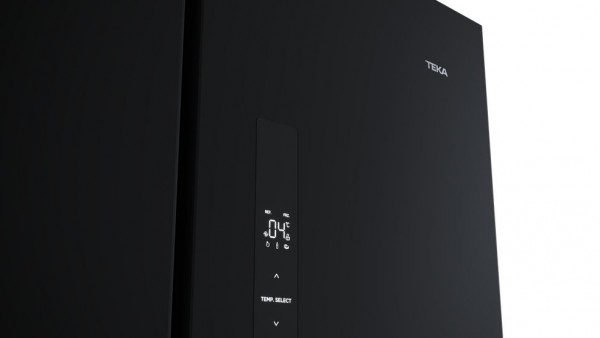 Frigorífico 4 Puertas Teka RFD77825 190x83cm E Cristal Negro