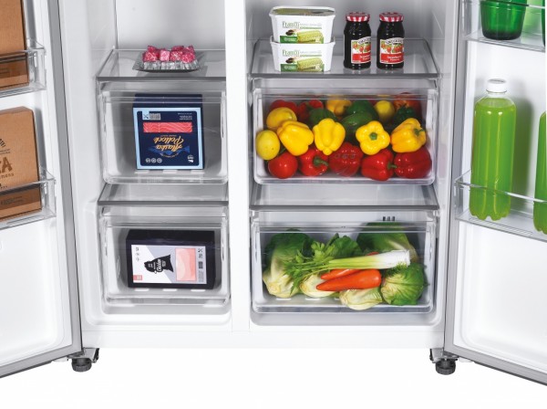 Frigorifico Americano Candy CHSBSO6174XWD, 177x90cm, A++ Dispensador de Agua