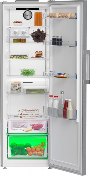 Frigorífico 1 puerta Beko B3RMLNE444HXB, Inox, 186x60 cm, No Frost, E