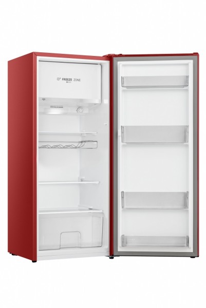 Frigorífico 1 puerta Hisense E RR220D4BRE, Rojo, 126x51cm, E