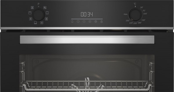 Horno Beko BBIM13300XD, Negro, 72 L, Hidrolítico, A
