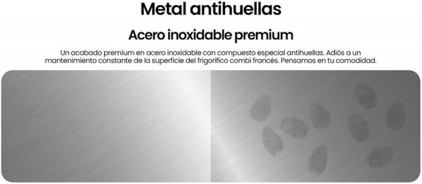 Frigorifico Combi Infiniton FGC-310C88XEE 188x60cm No Frost Inox E