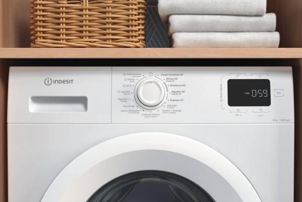 Lavadora Indesit IM864MYTIMESPT 8kg 1400rpm A