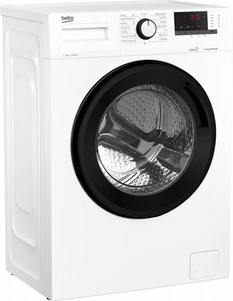 Lavadora carga frontal Beko WRA7615XW Blanco 7 kg 1200 rpm A