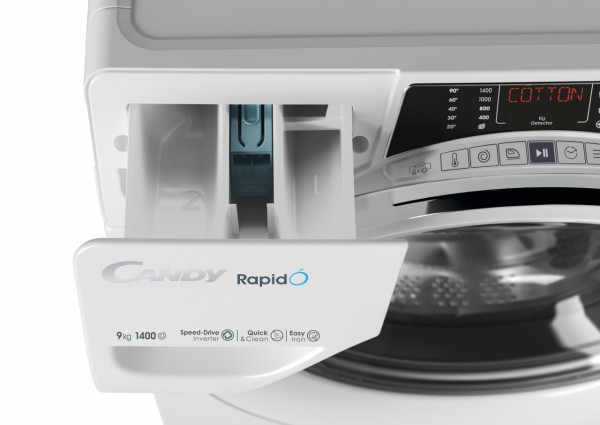 Lavadora carga frontal Candy RO1496DWMCT1S Blanco 9 kg 1400 rpm A