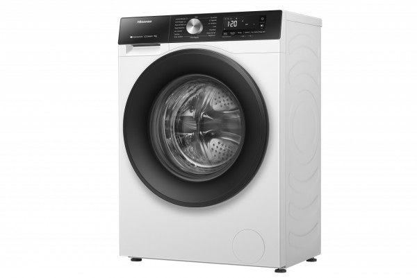 Lavadora carga frontal Hisense WF3S9043BW3, Blanco, 9 kg, 1400 rpm, A