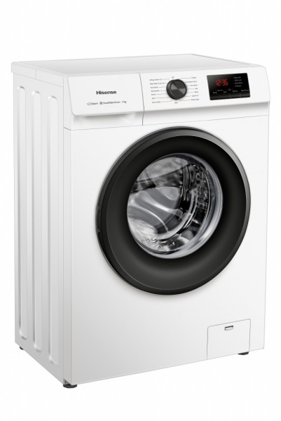 Lavadora carga frontal Hisense WFVB7012EM Blanco 7 kg 1200 rpm D