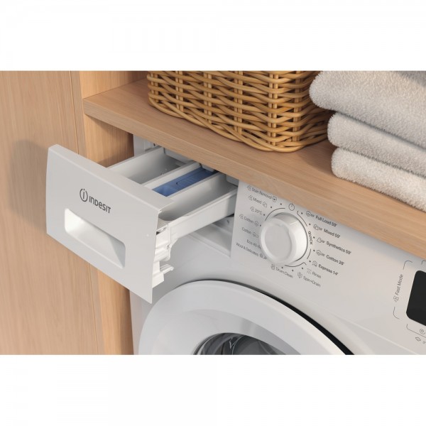 Lavadora carga frontal Indesit IM762MYTIMESPT Blanco 7 kg 1200 rpm A