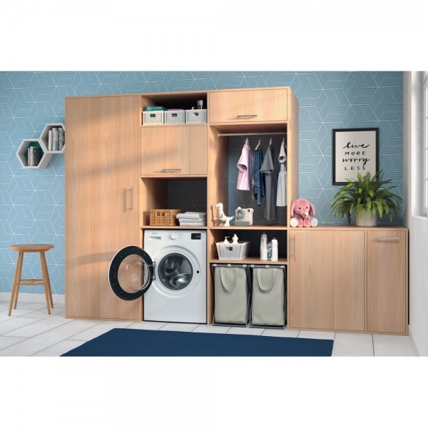 Lavadora carga frontal Indesit IM762MYTIMESPT Blanco 7 kg 1200 rpm A