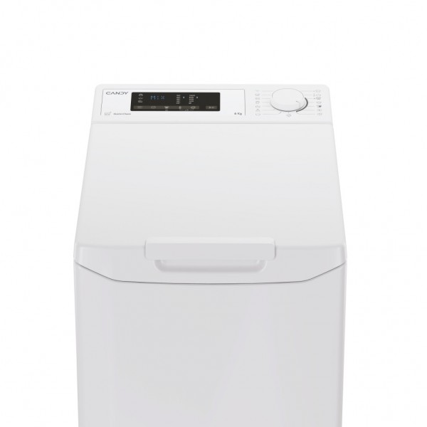 Lavadora carga superior Candy ProWash 300 TCA063D3S Blanco 6 kg 1000 rpm C