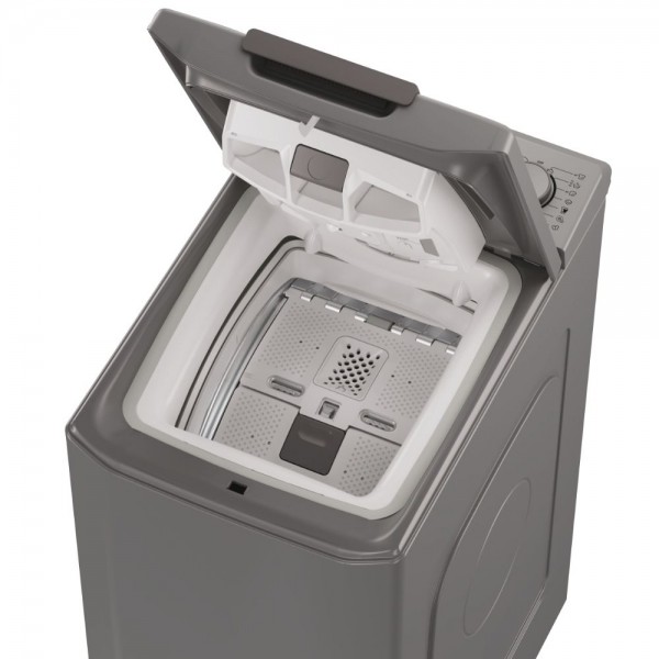 Lavadora carga superior Candy TCAS274TMR5S Antracita 7 kg 1200 rpm A