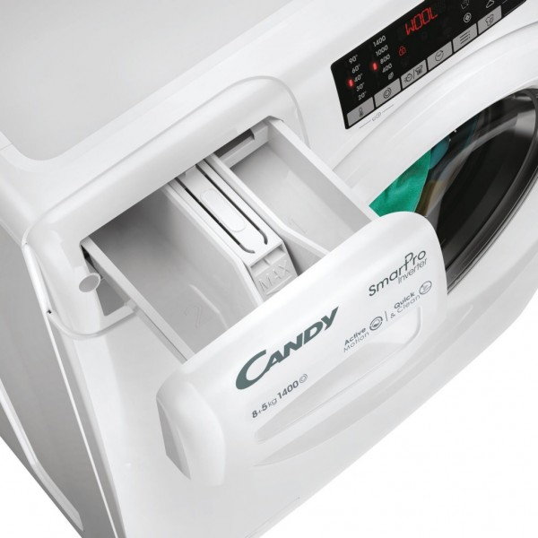 Lavasecadora Candy COW4854TWM61S lavado 8 kg secado 5 kg 1400 rpm D