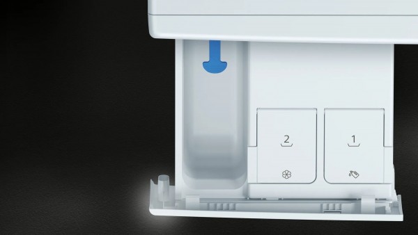Lavasecadora Siemens WN44G2A0ES, Blanca, lavado 10,5 kg, secado 6 kg, 1.400 rpm, D