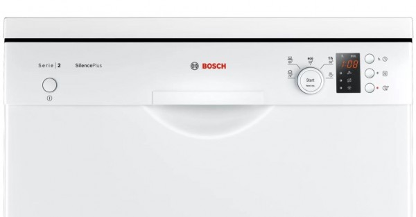 Lavavajillas Bosch SMS25AW05E, Blanco, 12 cubiertos, E