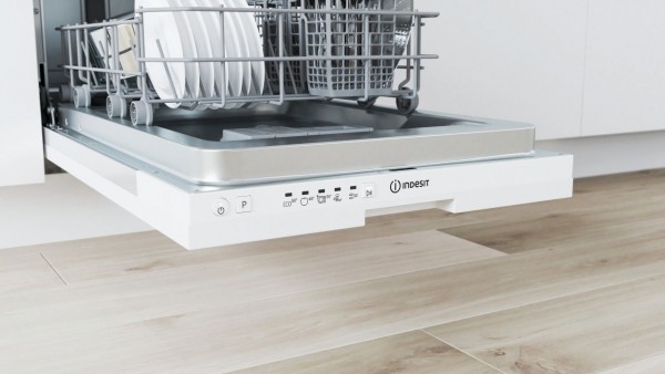 Lavavajillas Indesit DI9E2B10, 9Cub, 45cm, Integrable