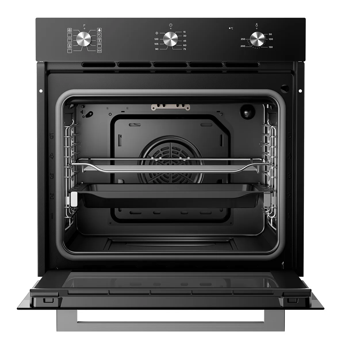 Horno multifunción Midea con 9 funciones - MBON5M90M5-BK